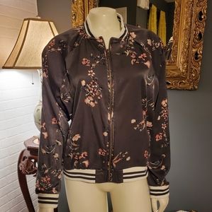 Satin Bomber Jacket